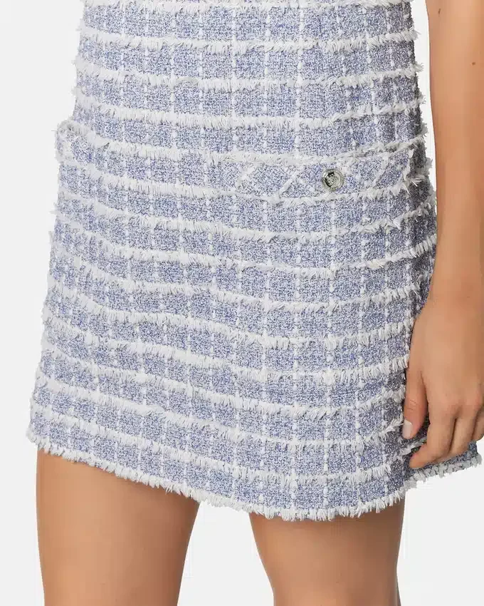 Tweed A-line Mini Dress Tweed A-line Mini Dress