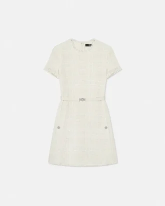 Tweed Cotton Mini Dress