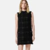 Tweed Cotton Mini Dress Tweed Cotton Mini Dress