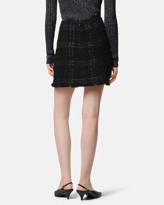 Tweed Cotton Mini Skirt Tweed Cotton Mini Skirt