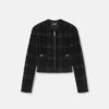 Tweed Cotton Zipped Jacket Tweed Cotton Zipped Jacket