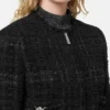 Tweed Cotton Zipped Jacket Tweed Cotton Zipped Jacket