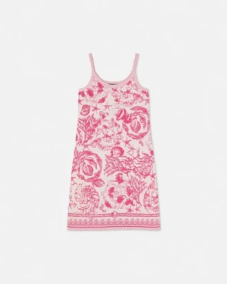Underwater Barocco A-Line Knit Mini Dress