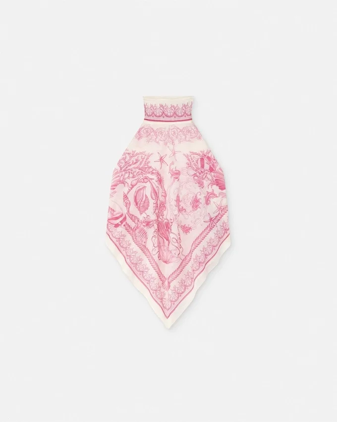 Underwater Barocco Cover-Up Foulard Top Underwater Barocco Cover-Up Foulard Top
