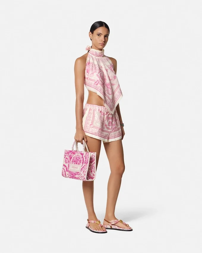 Underwater Barocco Cover-Up Foulard Top Underwater Barocco Cover-Up Foulard Top