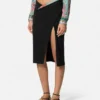 Underwater Barocco Draped Midi Skirt Underwater Barocco Draped Midi Skirt