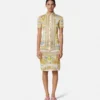 Underwater Barocco Fitted Midi Shirt Dress Underwater Barocco Fitted Midi Shirt Dress