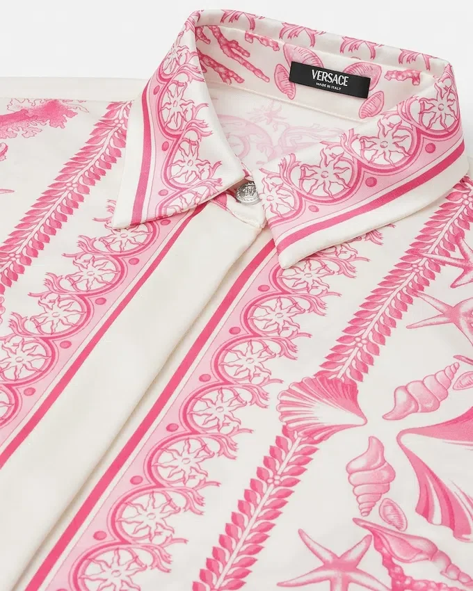 Underwater Barocco Fitted Shirt Underwater Barocco Fitted Shirt