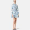 Underwater Barocco Flared Mini Shirt Dress Underwater Barocco Flared Mini Shirt Dress