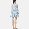 Underwater Barocco Flared Mini Shirt Dress Underwater Barocco Flared Mini Shirt Dress