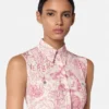 Underwater Barocco Flowy Midi Shirt Dress Underwater Barocco Flowy Midi Shirt Dress