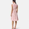 Underwater Barocco Flowy Midi Shirt Dress Underwater Barocco Flowy Midi Shirt Dress