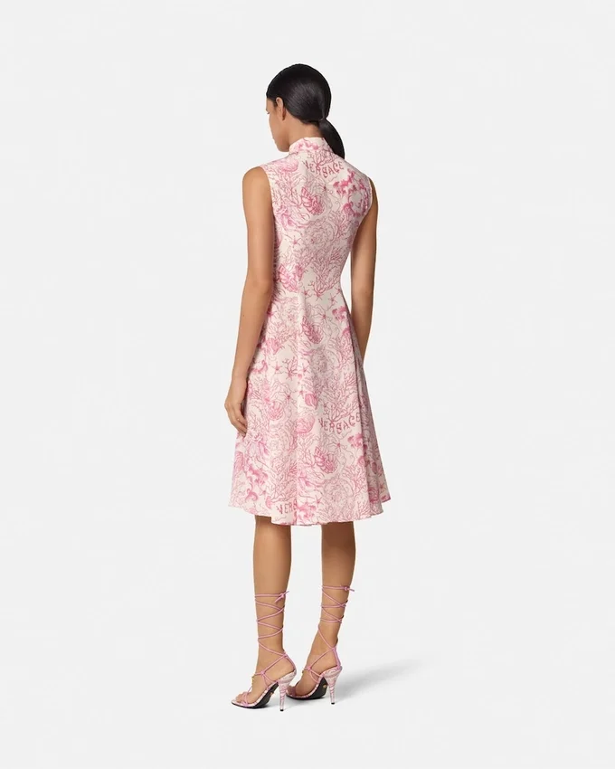 Underwater Barocco Flowy Midi Shirt Dress Underwater Barocco Flowy Midi Shirt Dress