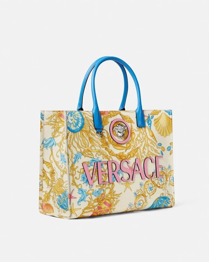 Underwater Barocco La Medusa Large Tote Bag Underwater Barocco La Medusa Large Tote Bag