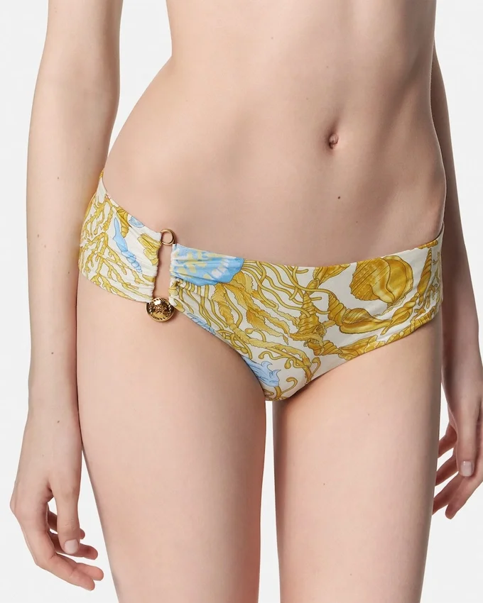 Underwater Barocco Metallic Bikini Bottoms Underwater Barocco Metallic Bikini Bottoms