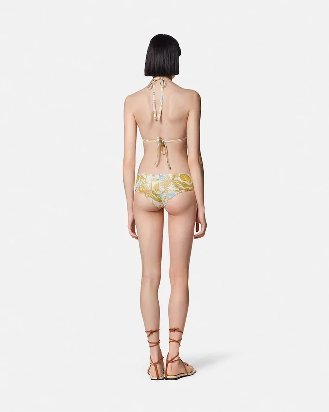 Underwater Barocco Metallic Bikini Top Underwater Barocco Metallic Bikini Top
