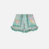 Underwater Barocco Ruffled Silk Kids Shorts Underwater Barocco Ruffled Silk Kids Shorts