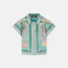 Underwater Barocco Silk Kids Shirt Underwater Barocco Silk Kids Shirt