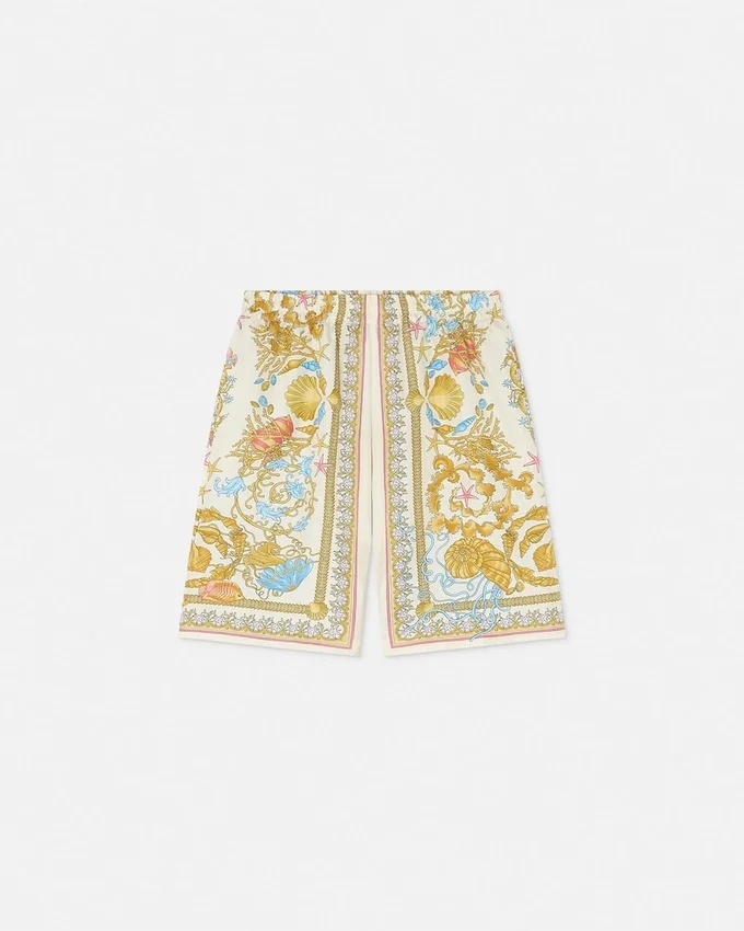 Underwater Barocco Silk Kids Shorts Underwater Barocco Silk Kids Shorts