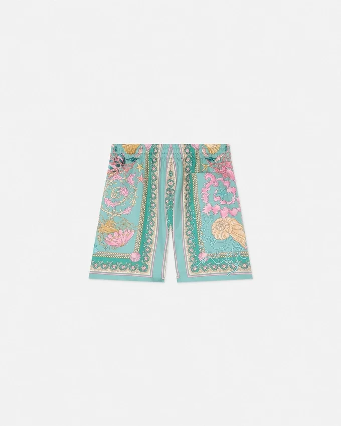 Underwater Barocco Silk Kids Shorts Underwater Barocco Silk Kids Shorts