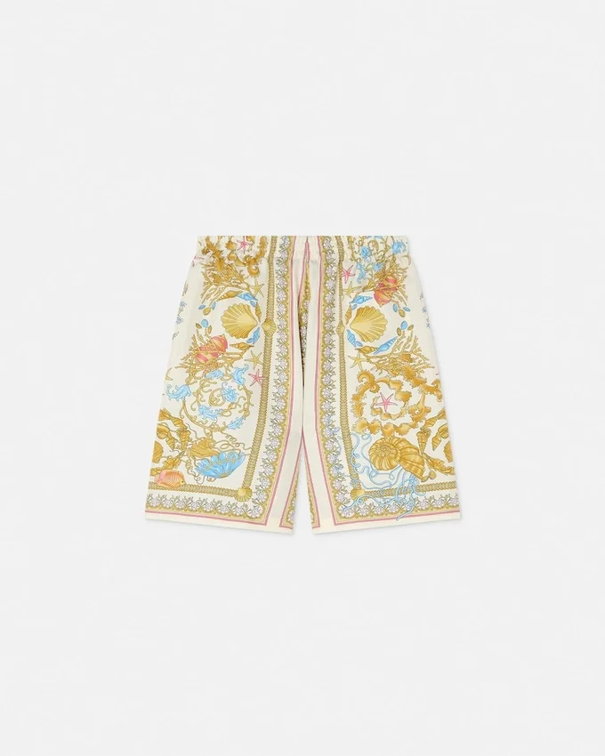 Underwater Barocco Silk Kids Shorts Underwater Barocco Silk Kids Shorts