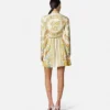 Underwater Barocco Silk Mini Shirt Dress Underwater Barocco Silk Mini Shirt Dress