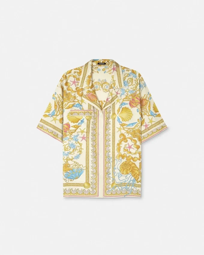 Underwater Barocco Silk Shirt Underwater Barocco Silk Shirt