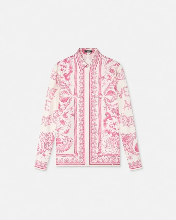 Underwater Barocco Silk Shirt Underwater Barocco Silk Shirt