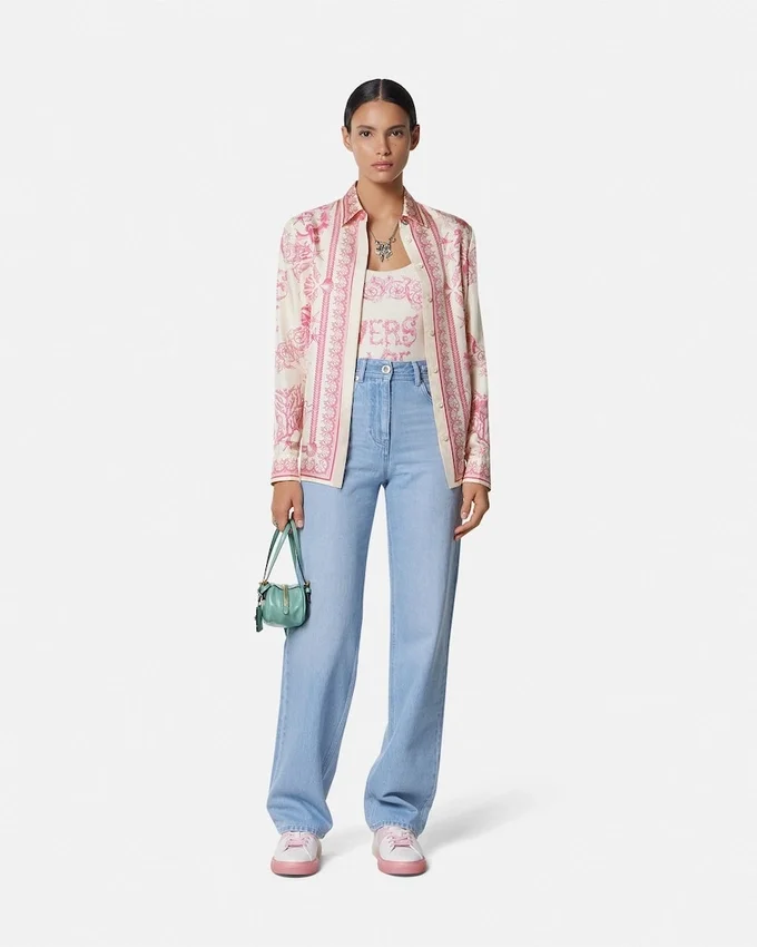 Underwater Barocco Silk Shirt Underwater Barocco Silk Shirt