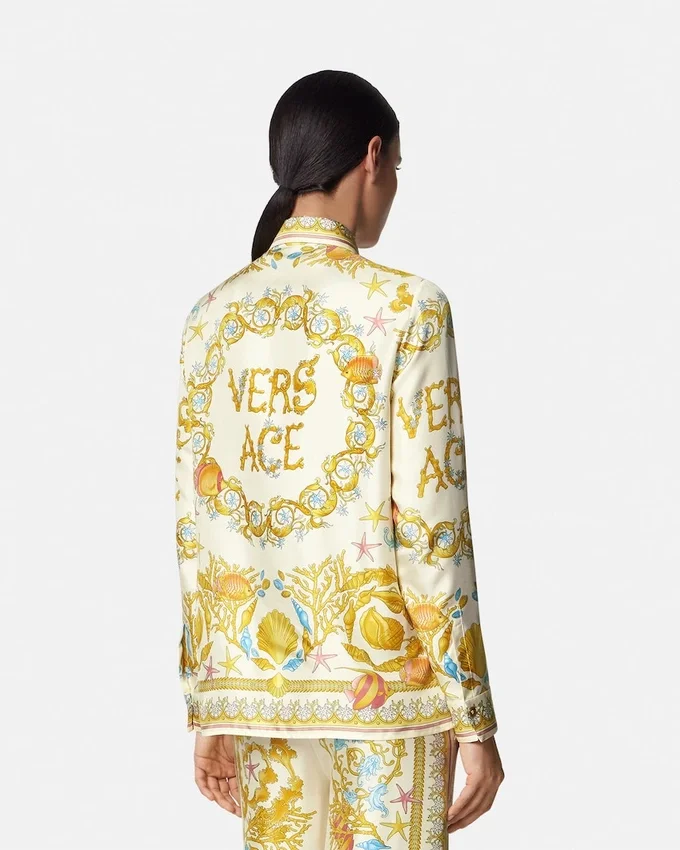 Underwater Barocco Silk Shirt Underwater Barocco Silk Shirt