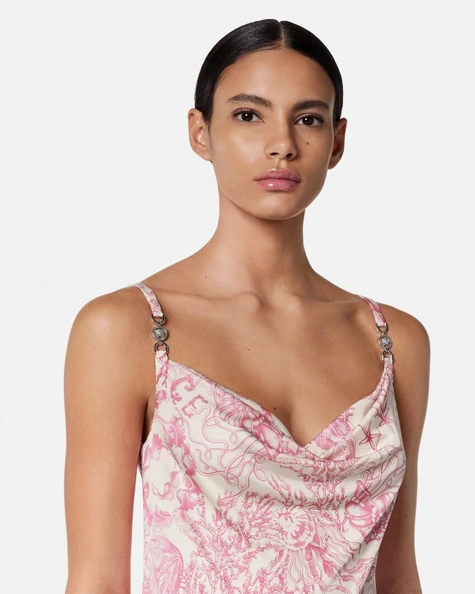 Underwater Barocco Slip Mini Dress Underwater Barocco Slip Mini Dress