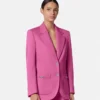Underwater Barocco Wool Boxy Blazer Underwater Barocco Wool Boxy Blazer