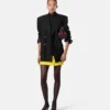 V Allover Jacquard Silk Lavallière Shirt V Allover Jacquard Silk Lavallière Shirt