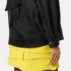 V Allover Jacquard Silk Lavallière Shirt V Allover Jacquard Silk Lavallière Shirt