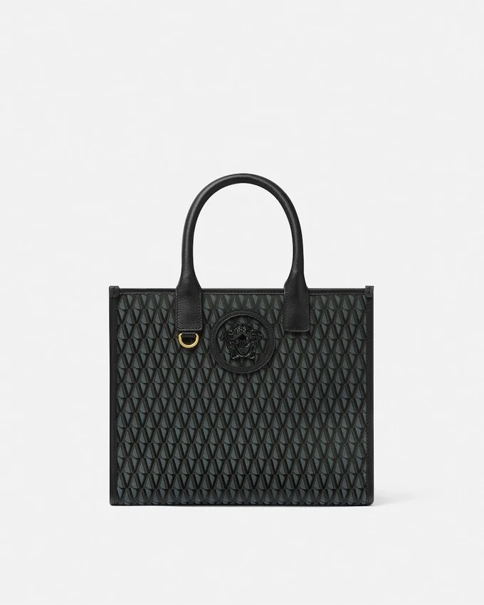 V Allover La Medusa Small Tote Bag V Allover La Medusa Small Tote Bag