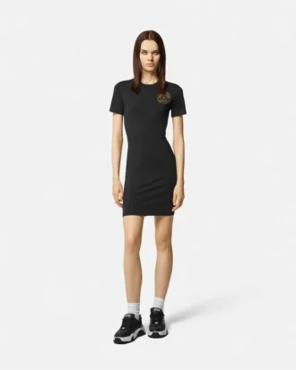 V-Emblem Logo T-Shirt Dress
