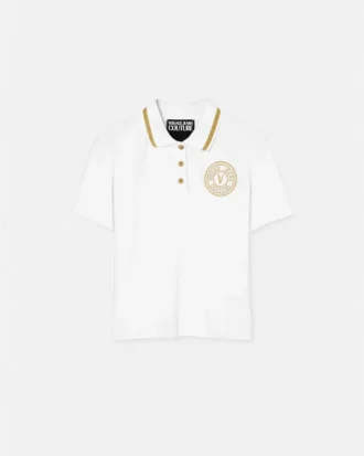 V-Emblem Polo Shirt
