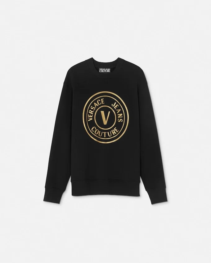 V-Emblem Relaxed-Fit Sweatshirt V-Emblem Relaxed-Fit Sweatshirt