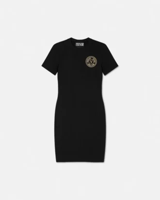 V-Emblem T-Shirt Dress