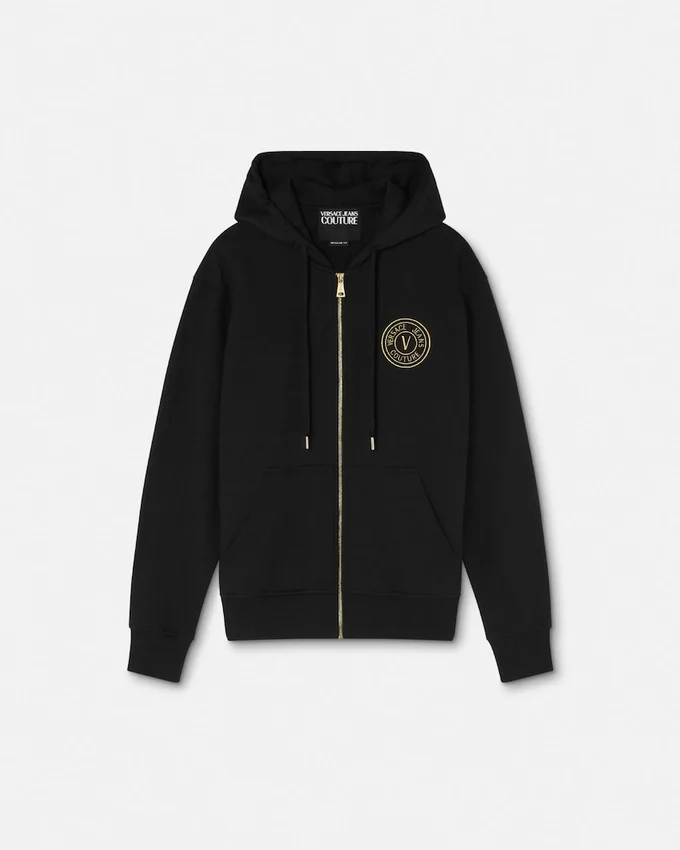 V-Emblem Zip Hoodie V-Emblem Zip Hoodie