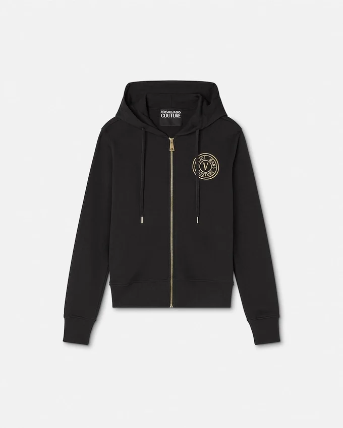 V-Emblem Zip Hoodie V-Emblem Zip Hoodie