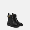 V Leather Ankle Boots V Leather Ankle Boots