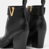 V Leather Ankle Boots 85 mm V Leather Ankle Boots 85 mm