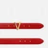 V Leather Belt 3 cm V Leather Belt 3 cm