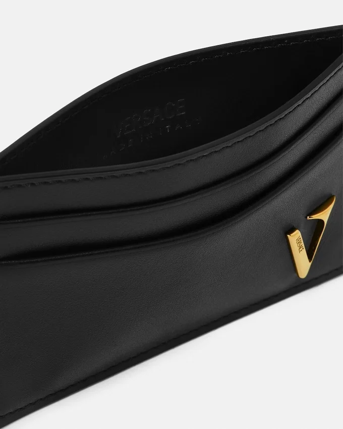 V Leather Card Holder V Leather Card Holder