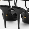 V Leather Sandals 120 mm V Leather Sandals 120 mm