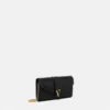 V Leather Wallet On Chain V Leather Wallet On Chain