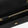 V Leather Wallet On Chain V Leather Wallet On Chain