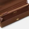 V Leather Wallet On Chain V Leather Wallet On Chain