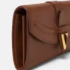 V Leather Wallet On Chain V Leather Wallet On Chain